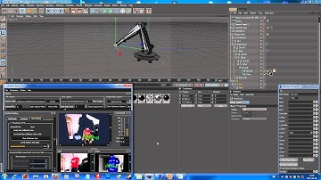 Kinect + KiCapOSC plugin + cinema 4d