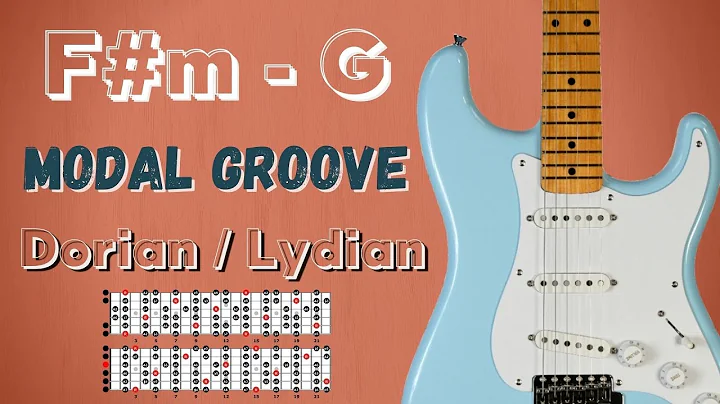 Fusion DORIAN-LYDIAN Groove Backing Track in F#m-G