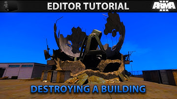 Arma 3 Editor | How to destroy a building