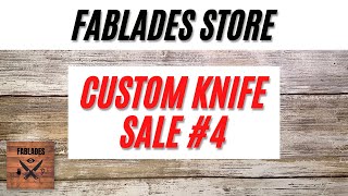 Custom Knife Sale 4