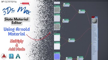 Add node in slate material editor / #3dsmax  #texturing