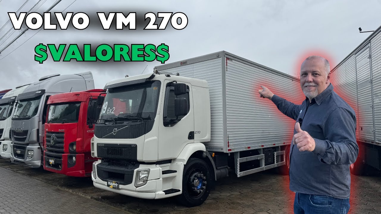 VOLVO VM 270 6x2 2P (E5)  | CAMINHÃO À VENDA | MANO CAMINHÕES | ESTOQUE