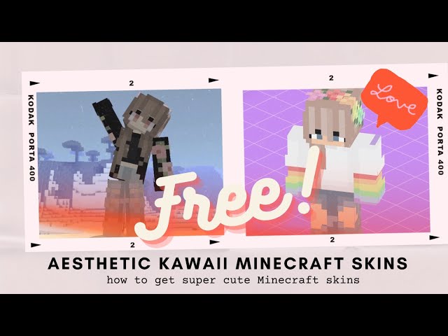 Kawaii Skin Pack in Minecraft
