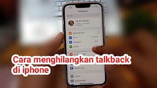 Cara menghilangkan talkback di iphone screenshot 4