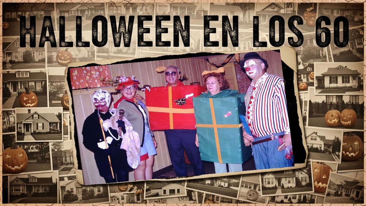 Así Era el Verdadero Halloween en los Años 60 (Fotos Raras que Llenan el corazón)