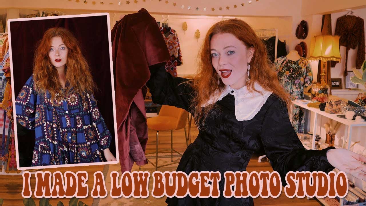 I Made My Own Low Budget Photo Studio YouTube