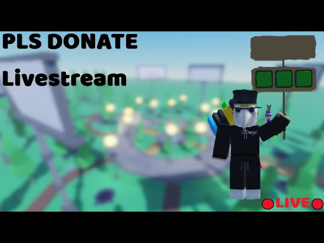 🔴 LIVE) this is a raising stream (Roblox Pls Donate) 