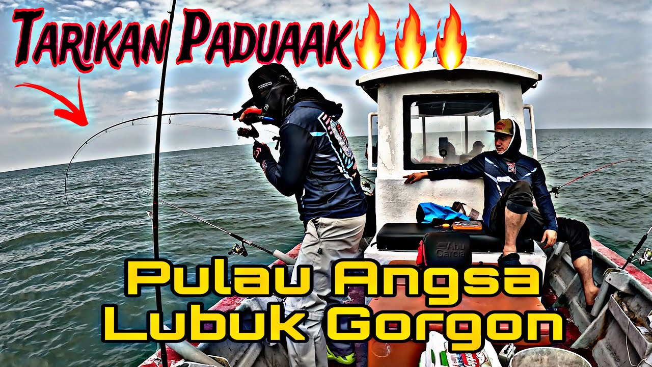 MEMANCING LUBUK GORGON PULAU ANGSA / JENAHAK / PARI #fishing