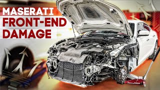 REBUILDING WRECKED MASERATI GHIBLI