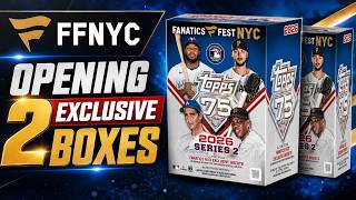 Fanatics Fest Exclusive Topps Series 2 Value Box opening, Red /5!!