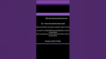 DB2 Interview Questions for Mainframe | DB2 all in one🌟🥳 #shorts #db2