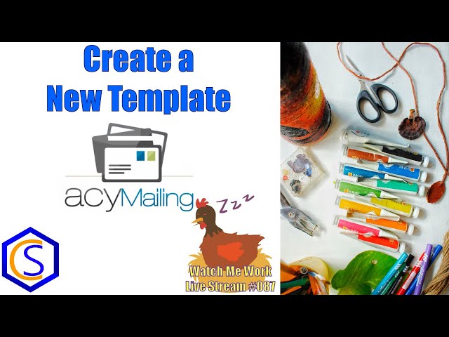 How to Create a New Newsletter Template in ACYMailing 6 - 👀 Watch Me Work 087 - YouTube how-to-create-a-new-newsletter-template-in-acymailing-6-watch-me-work-087-youtube