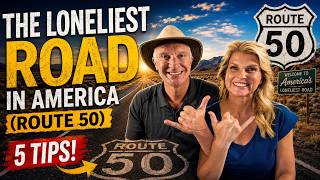 Exploring THE LONELIEST ROAD IN AMERICA (Route 50) - 5 Tips!