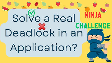 Solve a Real Deadlock in an Application | Complete Code Explanation and Execution #Java #Deadlock