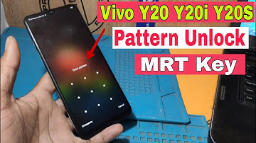 Vivo Y20 Y20i Y20s Pattern Unlock With MRT Key | V2027 / V2403 Unlock Pattern | 1 Click | 100% OK