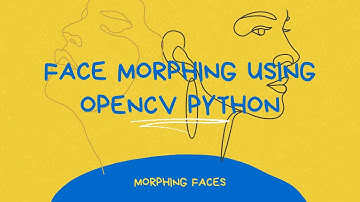 Face Morphing Using OpenCV