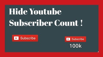 Hide subscriber on youtube in android mobile (2021) |how to hide subscribers bangla tutorial