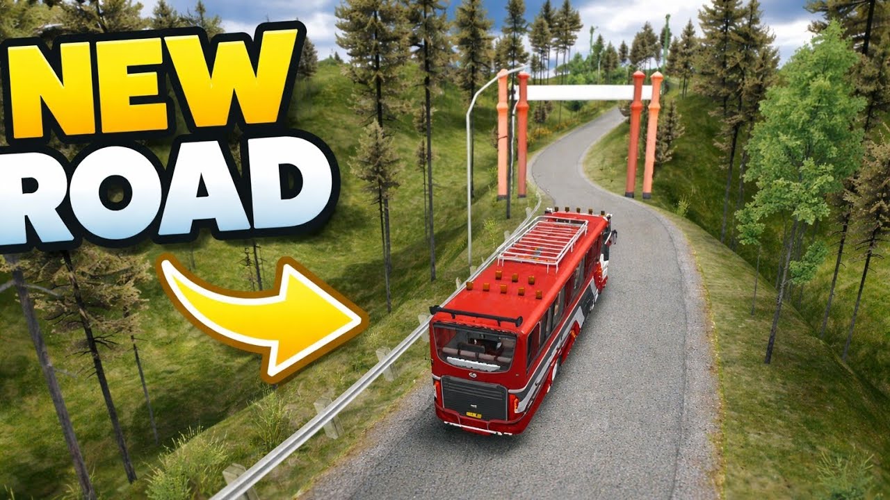 New Road In Tour Mode |  Bus Simulator Indonesia |