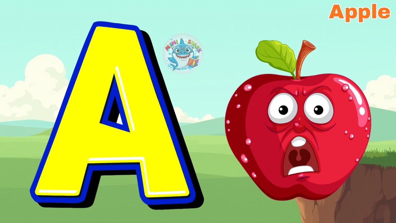 ABC Alphabet Song 🎵 | Fun ABC Song for Toddlers | Mini Shark 🦈