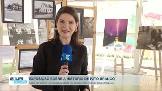 Exposição sobre Pato Branco na Casa de...