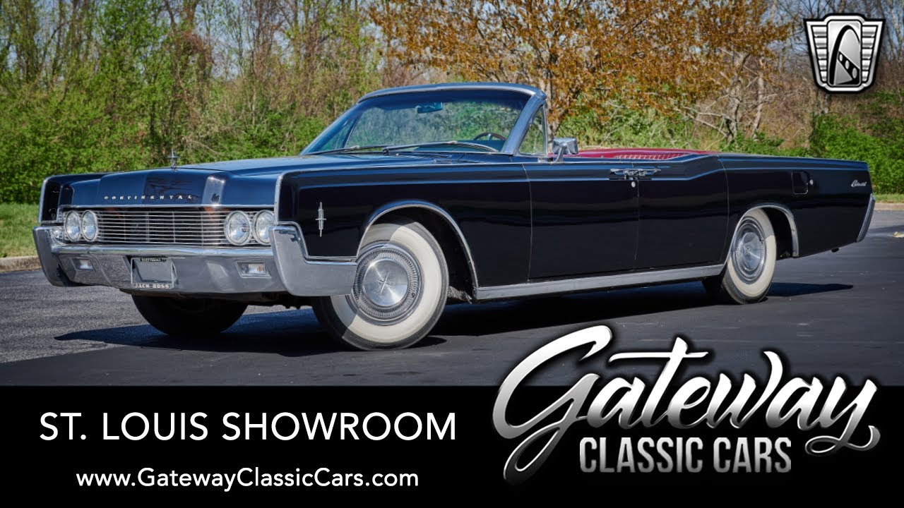 1966 Lincoln Continental Convertible Gateway Classic Cars St. Louis