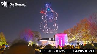 Drone Shows for City Events, Municipalities, Parks & Recreation (Downtown Cary Park)