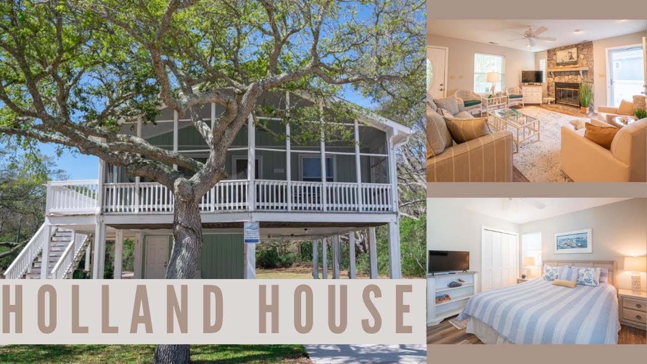 Kure Beach NC Vacation Rental Virtual Tour | Holland House