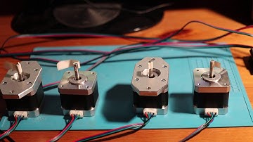 CNC-Shield V3 & 8825 drivers & Arduino UNO & Estlcam, cloning x-axis,  1/8 microstep, 1st try