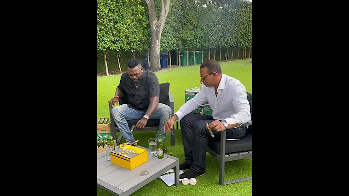🎥 Así comparten Alex Rodríguez y David Ortiz