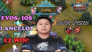 Evosios Monster Kill Enemy Surrender Top Global Lancelot Mobile Legends Gameplay Fullhd 60Fps