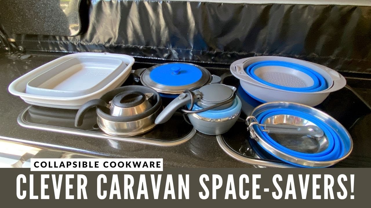 Genius Collapsible Cookware for Caravans! 