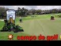 dia d trabajo campo d Golf ⛳ Mantenimiento andrius vlogs itzep