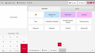Sell Bubble Tea using Flysoft POS