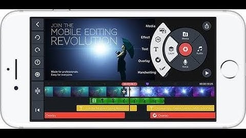 How to edit videos with kinemaster II Telugu Tech Niks II