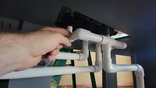 DIY how to plumb a drilled aquarium tank sump