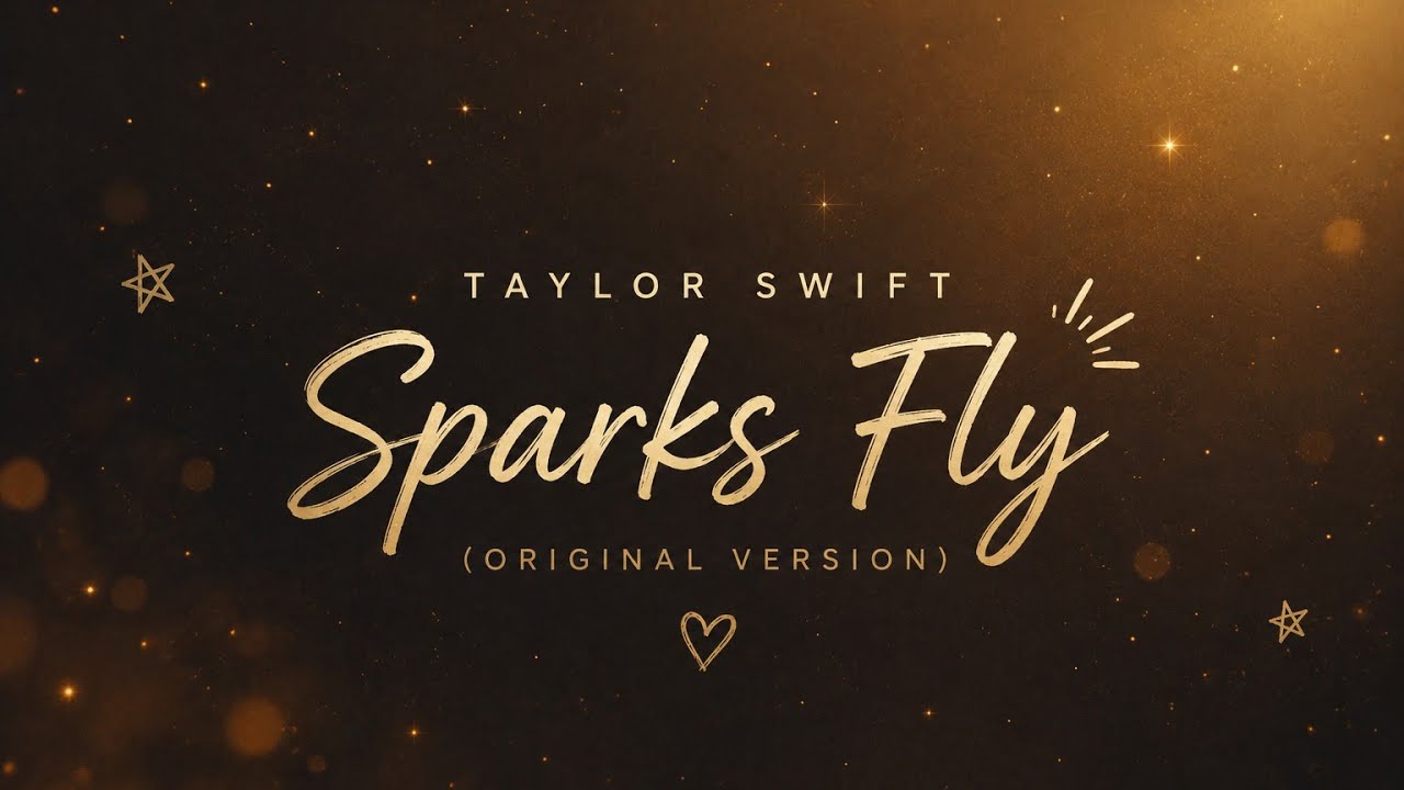 Taylor Swift - Sparks Fly (Lyrics) | Fearless Love Vibes