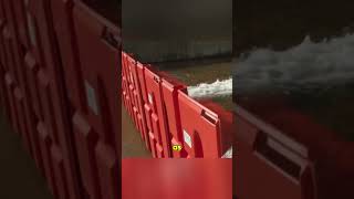 Inventor of this flood barrier is a genius #viralscience #innovation #technology