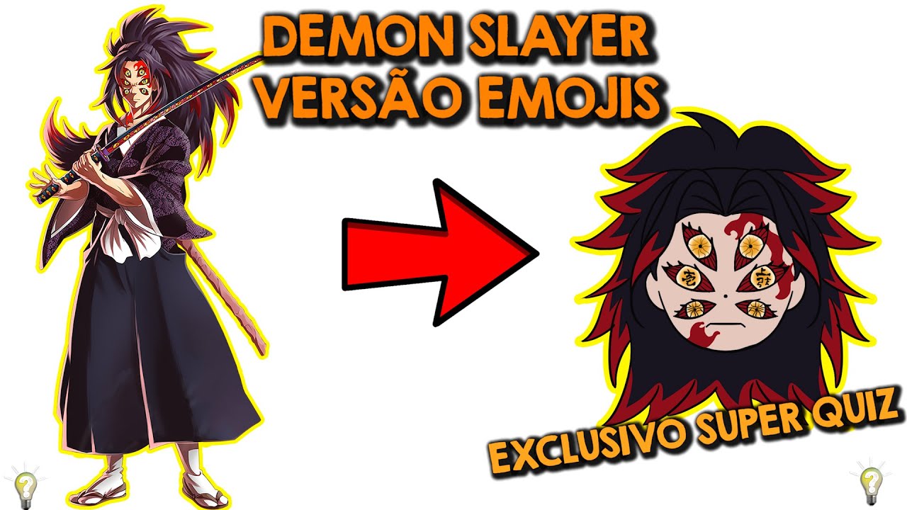 I TURNED DEMON SLAYER'S UPPER MOONS INTO EMOJIS! DEMON SLAYER EMOJIS  VERSION! 