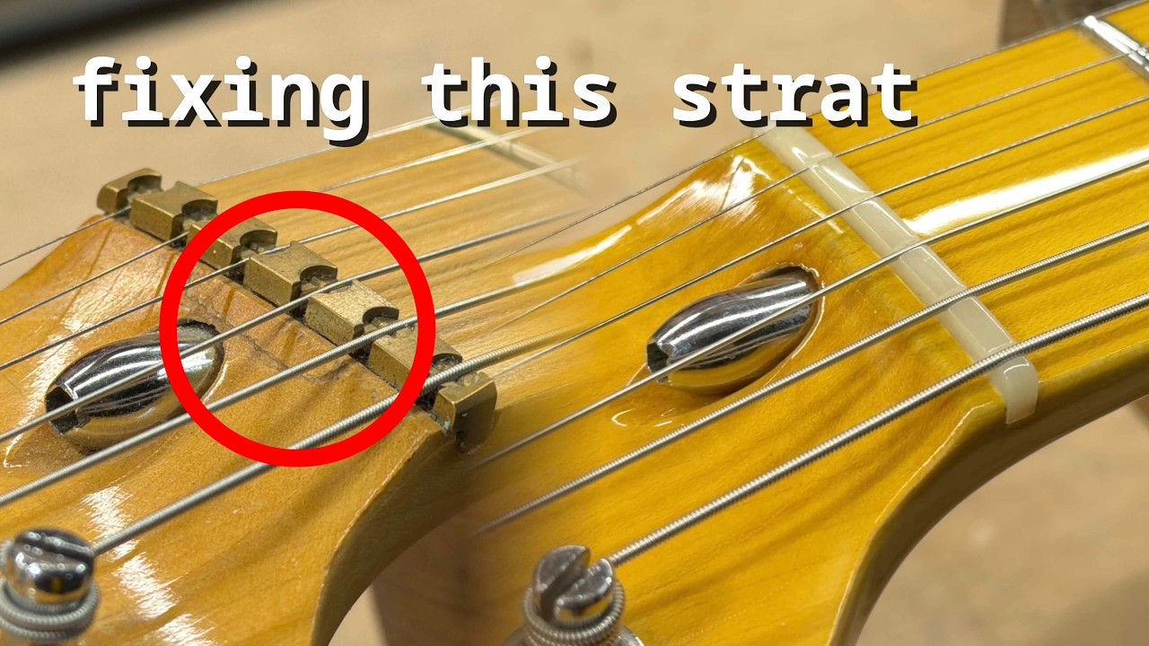 This Strat Repair Was… Not Great