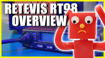 Retevis RT98 - Quick Overview - Ham Radio? GMRS Radio (Here Come The COMMENTS!!)