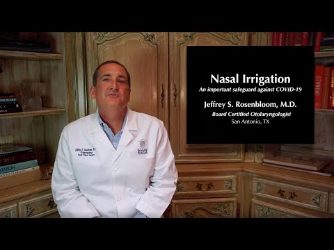 Nasal Irrigation: How to Reduce Risk Against COVID-19