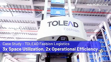 TOLEAD Fashion Logistics Boosts Efficiency with HaiPick: 3x Space, 2x Productivity