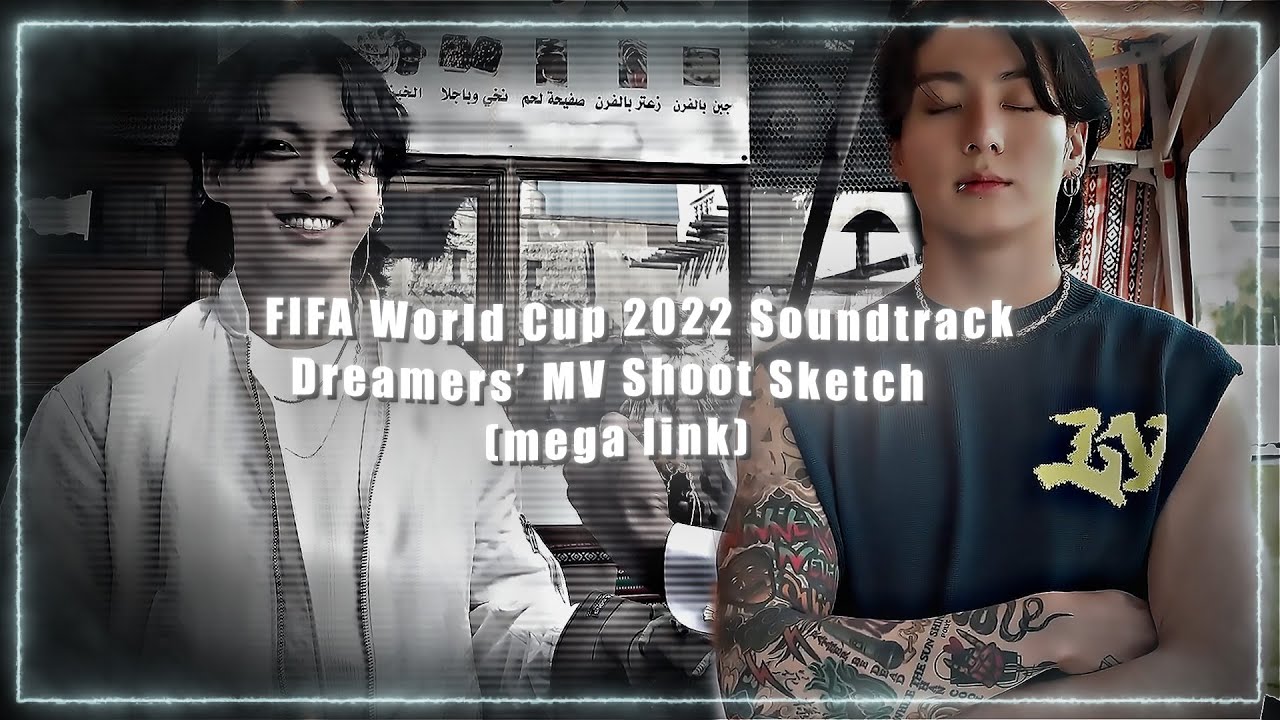 Jung Kook FIFA World Cup 2022 Dreamers MV Shoot Sketch - HD Twixtor clips for edits【with AE Sharpen】