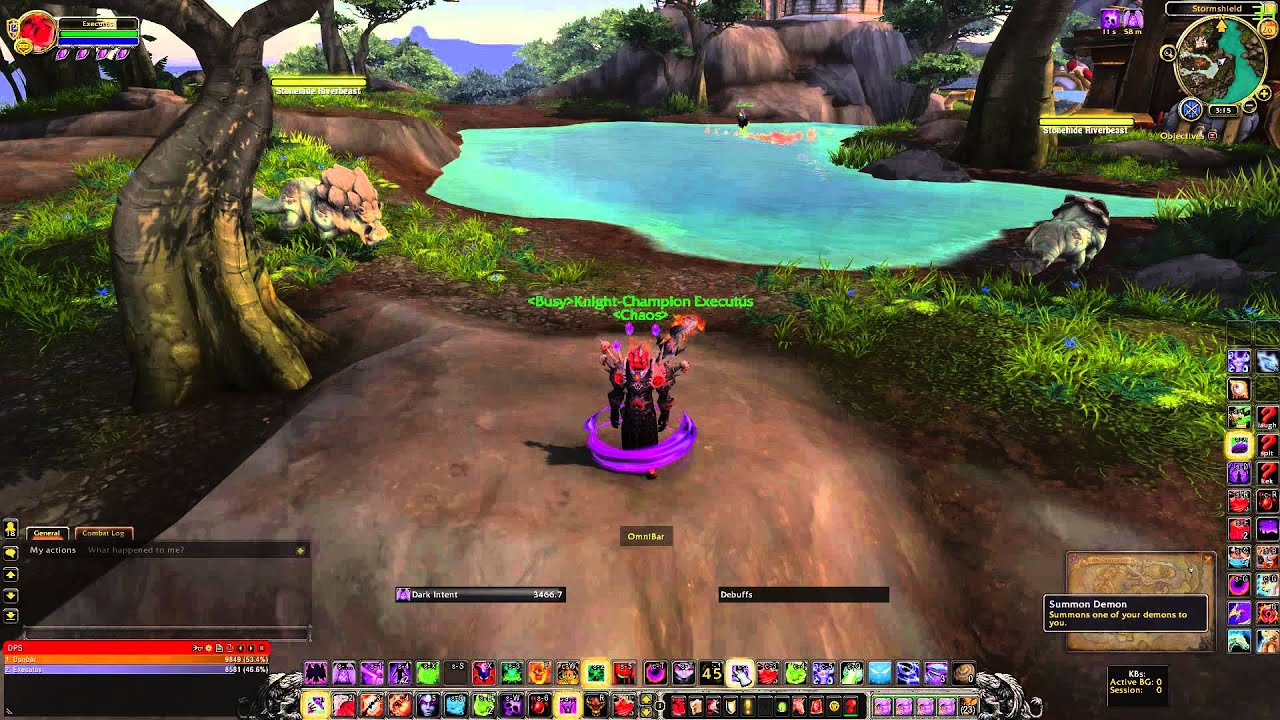 6.2 Warlock Trick!  Soulburn With 4 SourShards! PVP/PVE Trick!! (World of Warcraft)