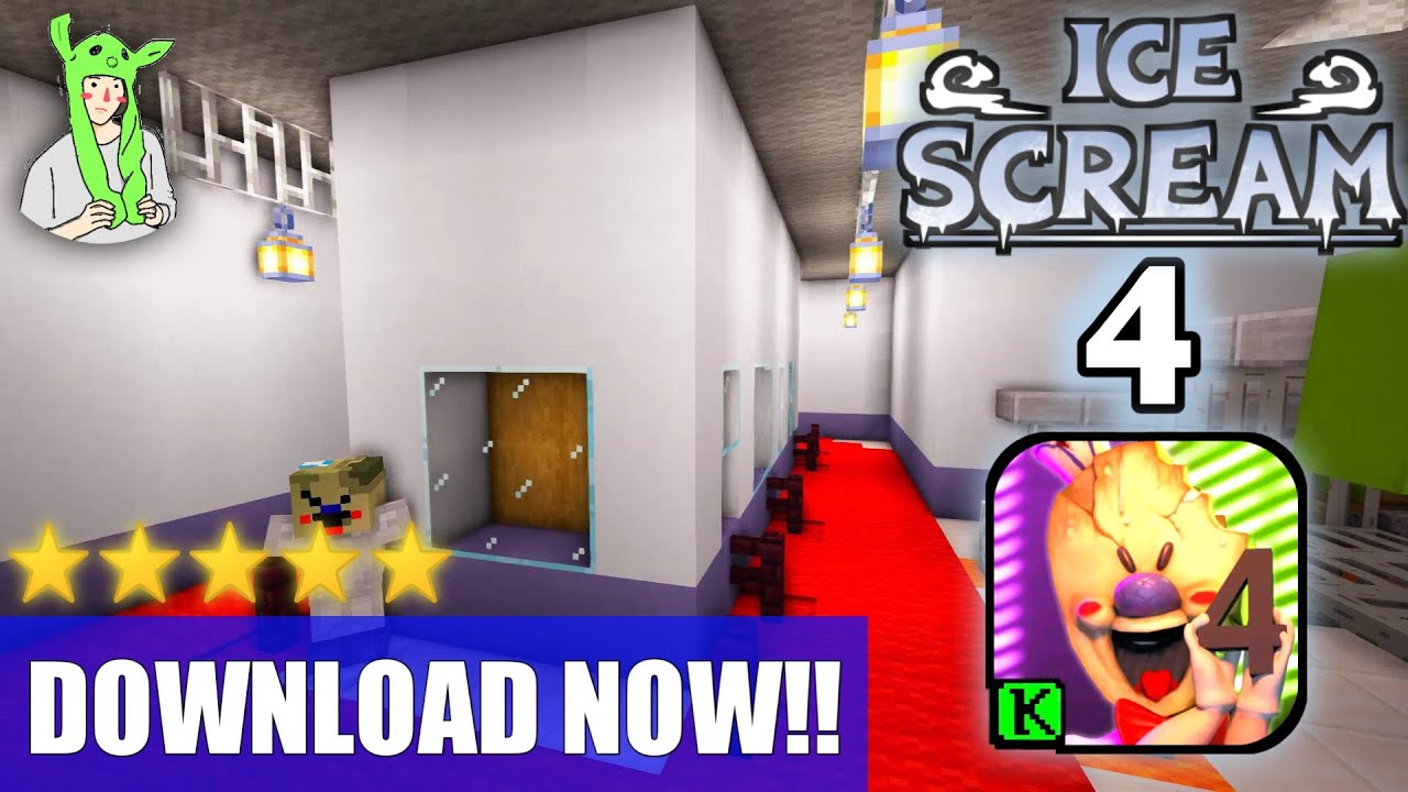 Ice Scream 3 in MINECRAFT! Minecraft Map