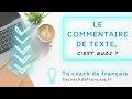 Le commentaire de texte en moins de 5 minutes  