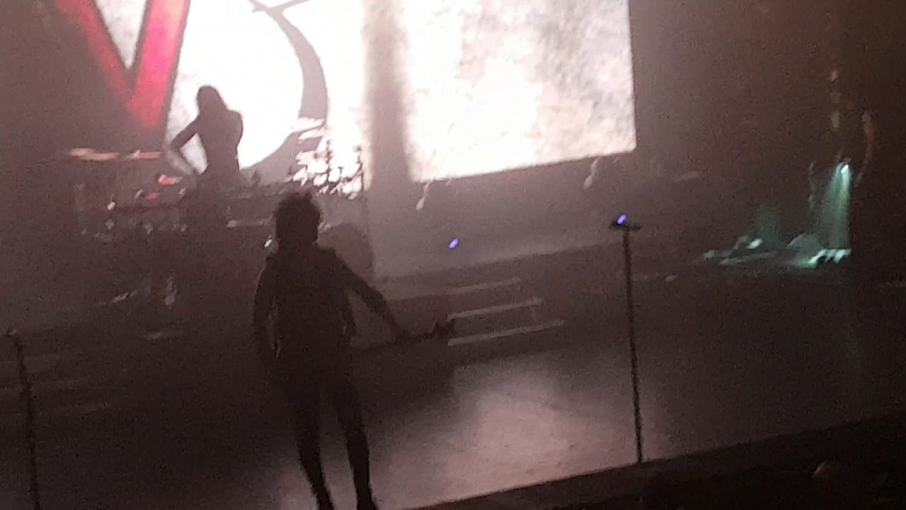 Black Veil Brides Coming On Stage Birmingham 2018 YouTube