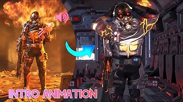 LEGENDARY FIREBREAK LOBBY ANIMATION & VOICE LINES | LEGENDARY FIREBREAK CODM