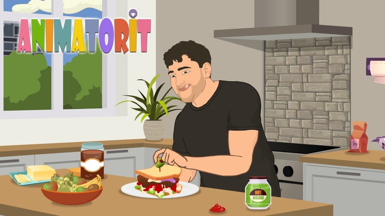 קליפ אנימציה חתונה של יותם ועידן
