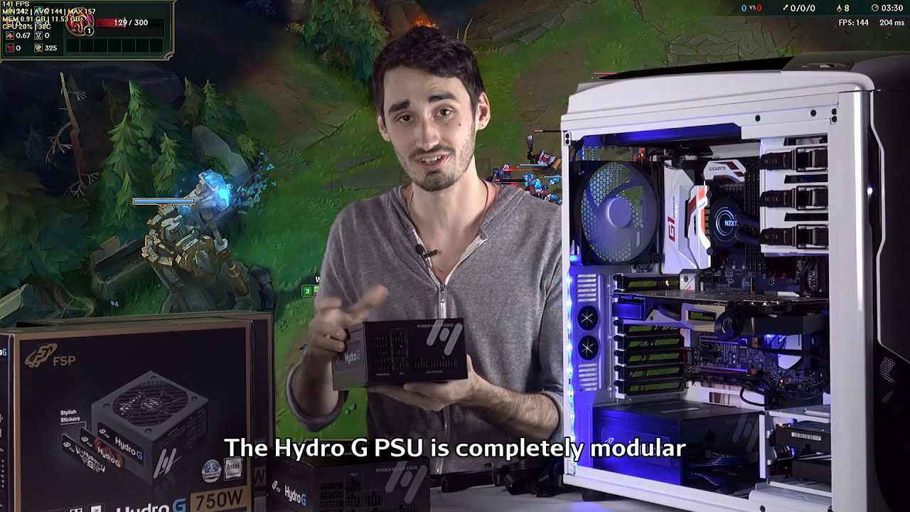 FSP Hydro G PRO 750W  Alimentation PC Modulaire 80 PLUS Gold ATX